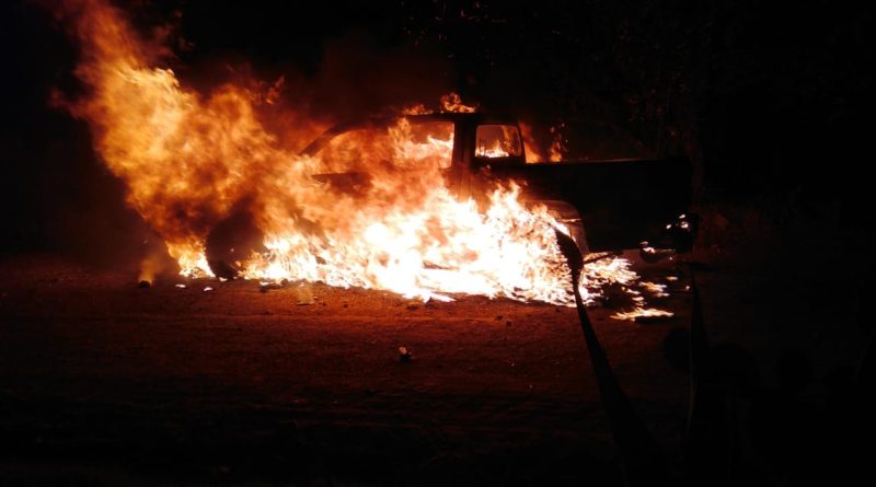 Localizan Cuerpos Sin Vida Al Interior De Veh Culo Calcinado Hidalgo