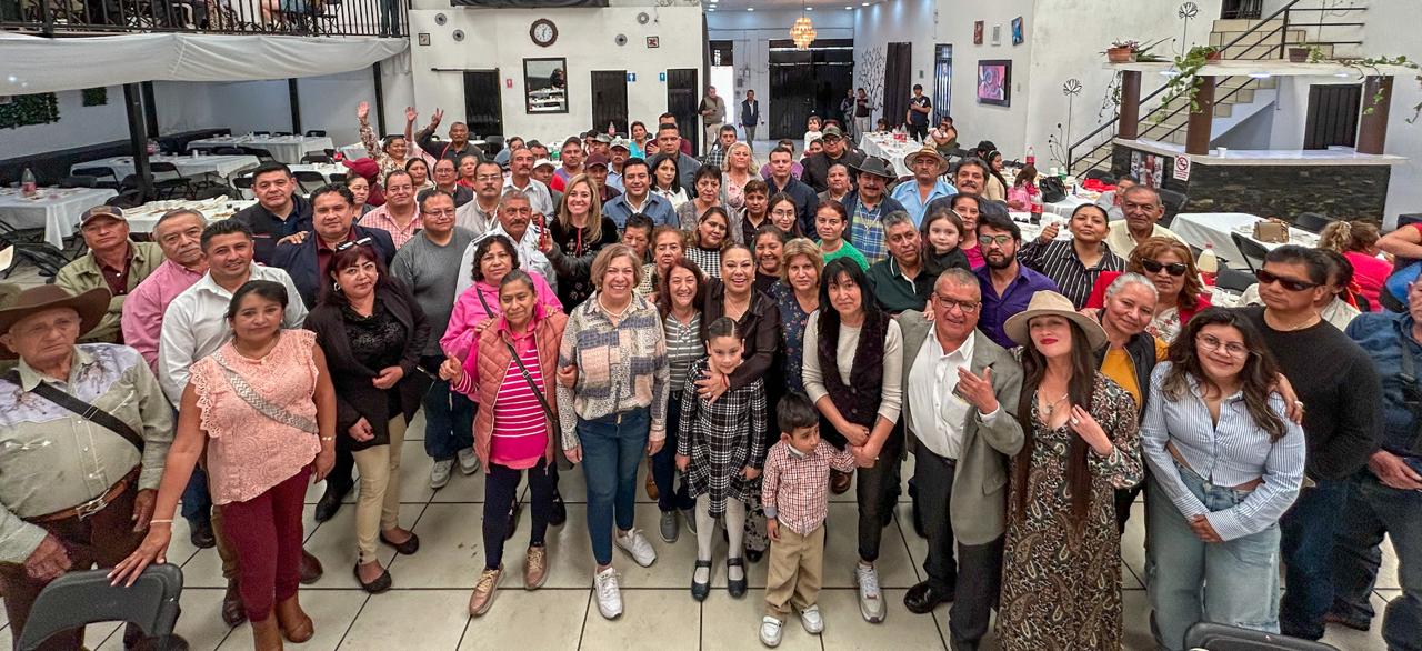 Alcaldesa Lorena García se reunió con vecinos de diversos sectores de Tulancingo  