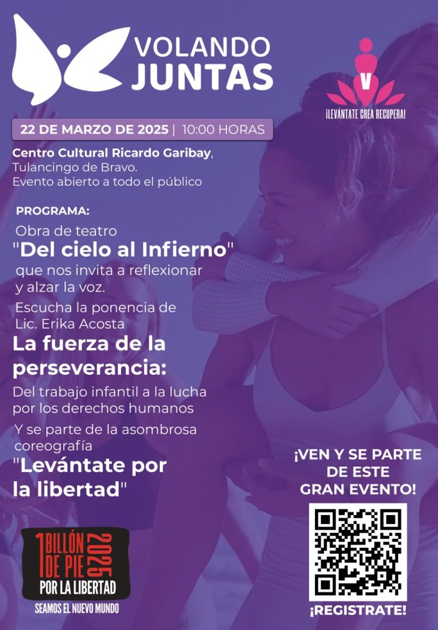 Invitan a la actividad “Volando Juntas”