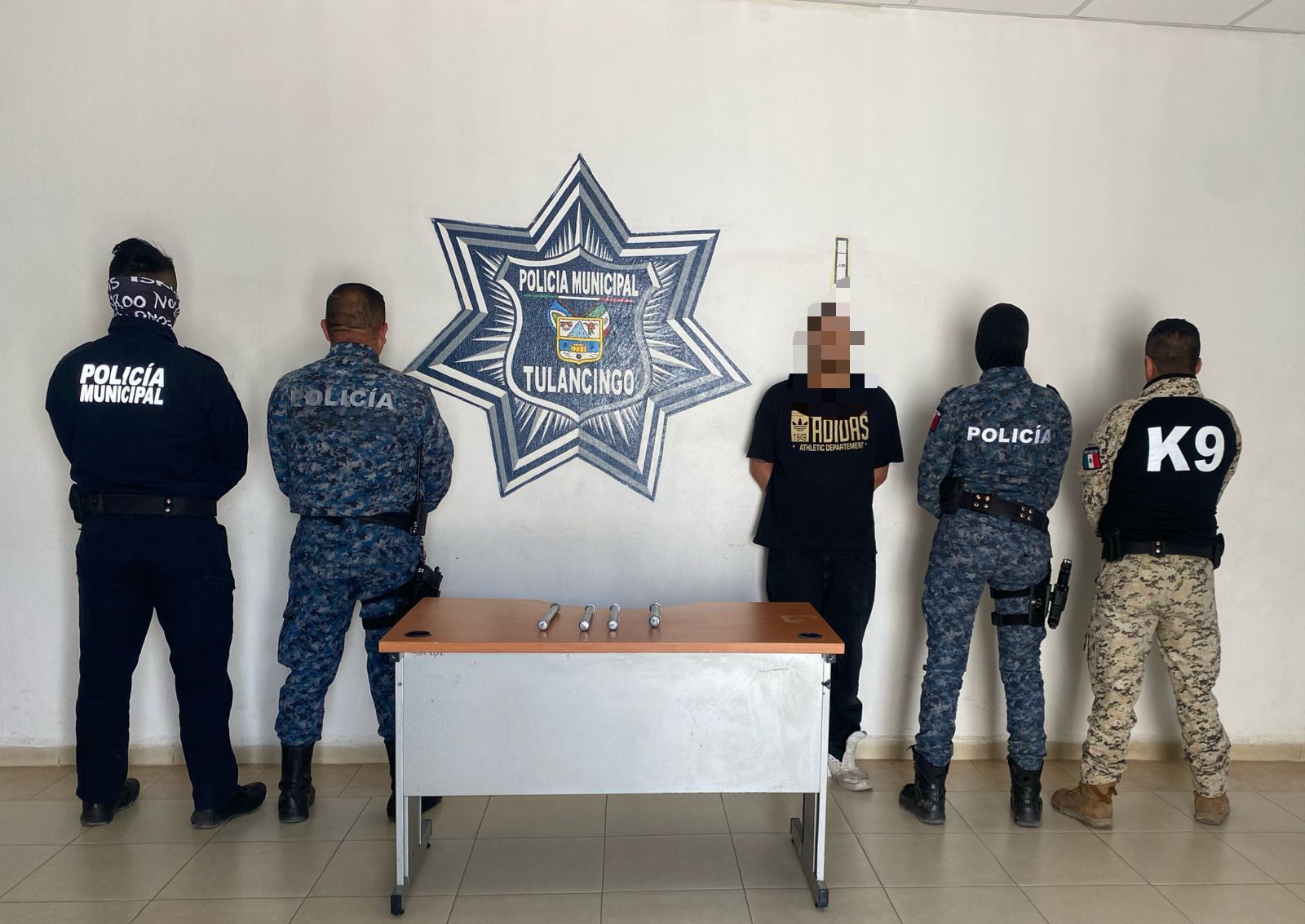 Aseguran a un hombre por hechos constitutivos de delito