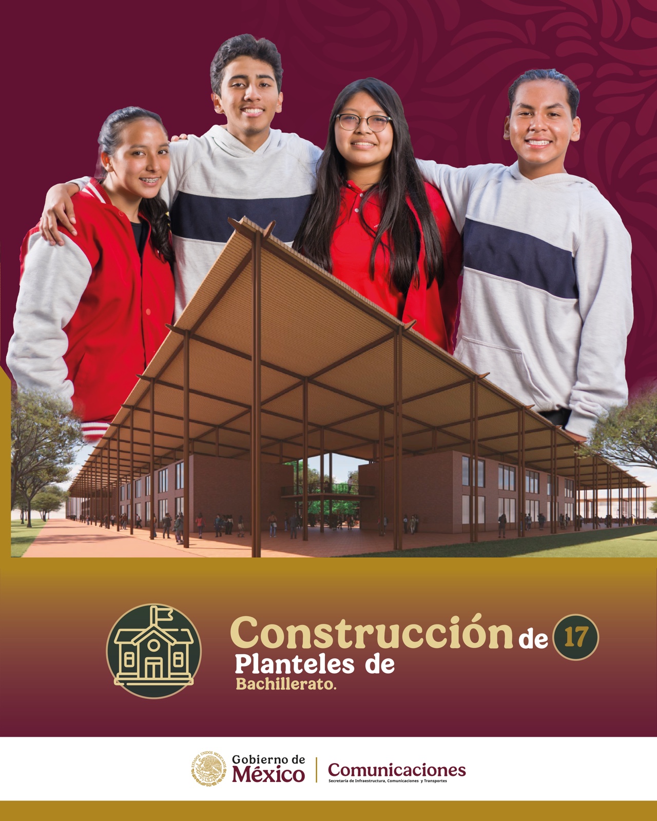 Destinarán más de 853 MDP  para 17 planteles de bachillerato tecnológico en el país