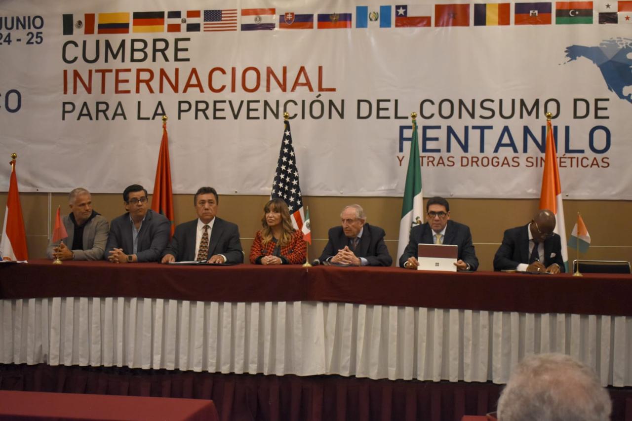 Refuerza México compromiso global contra el fentanilo