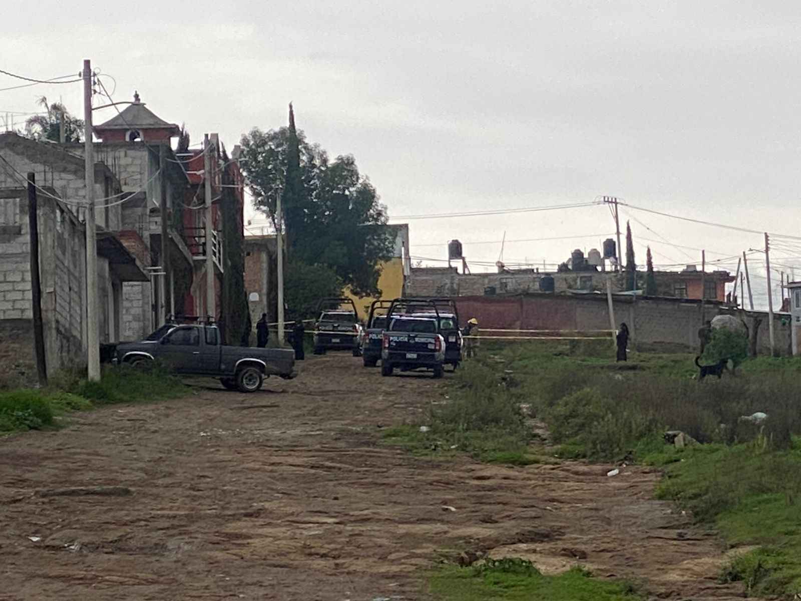 Hallan restos humanos en terracería de la colonia San Juan en Tulancingo