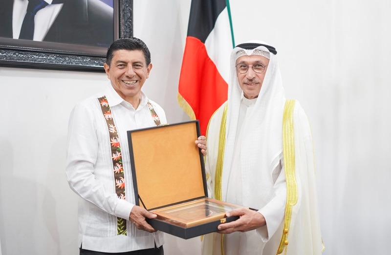 Oaxaca y Kuwait estrechan cooperación para fomentar el desarrollo económico y cultural