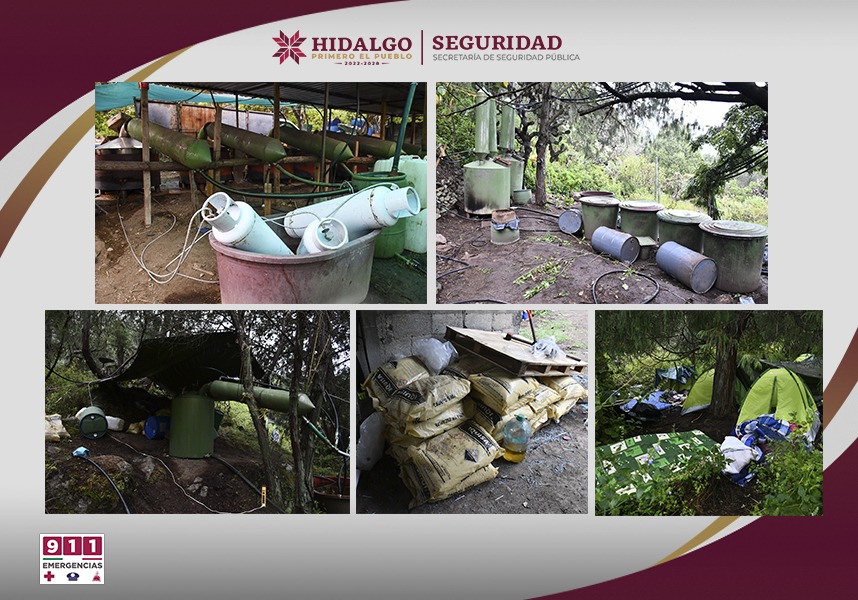 SSPH desmantela laboratorio clandestino de grandes dimensiones, utilizado para la elaboración y distribución de droga sintética