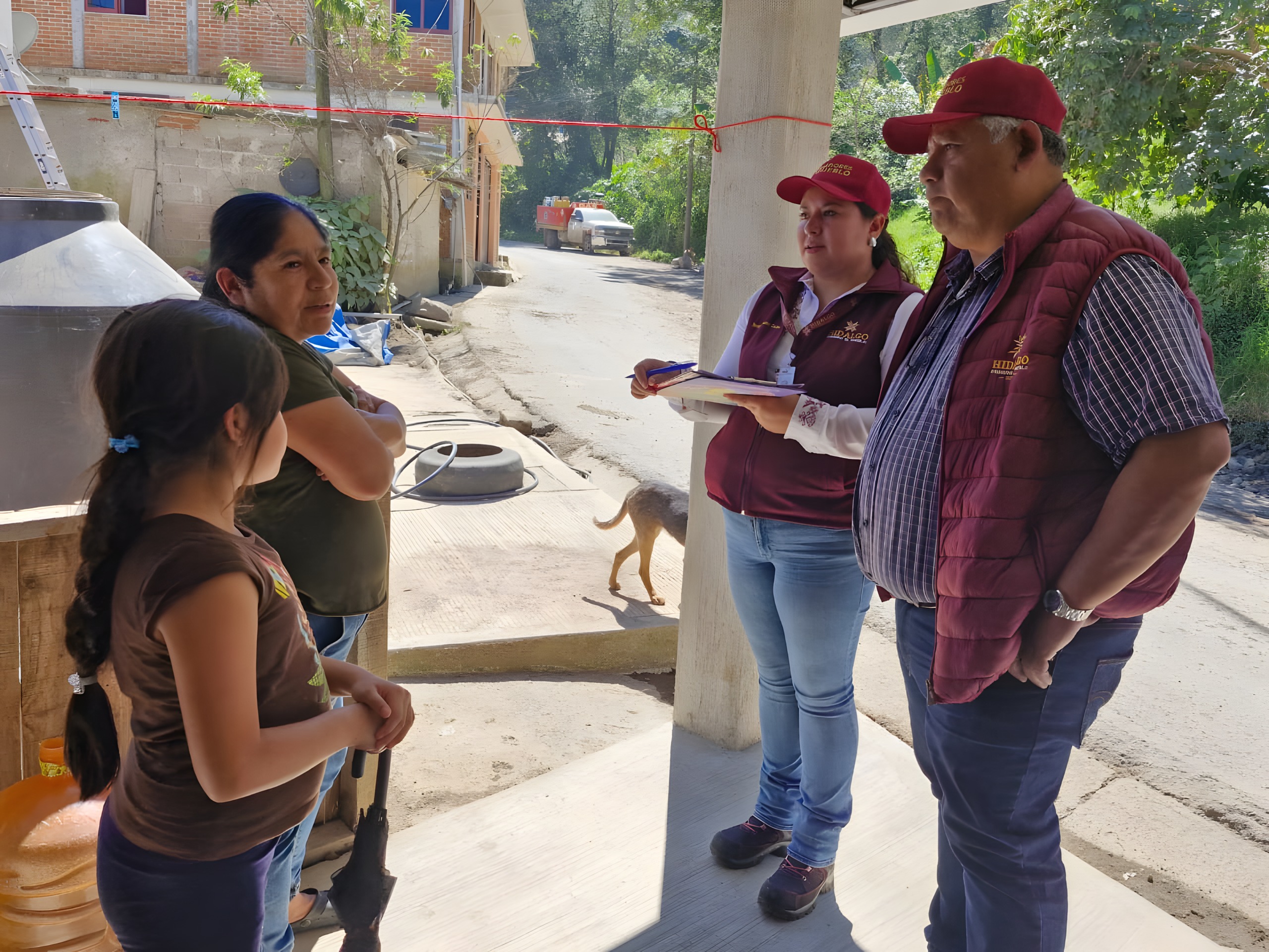 Servidores del pueblo continúan censo para fortalecer atención a las familias afectadas