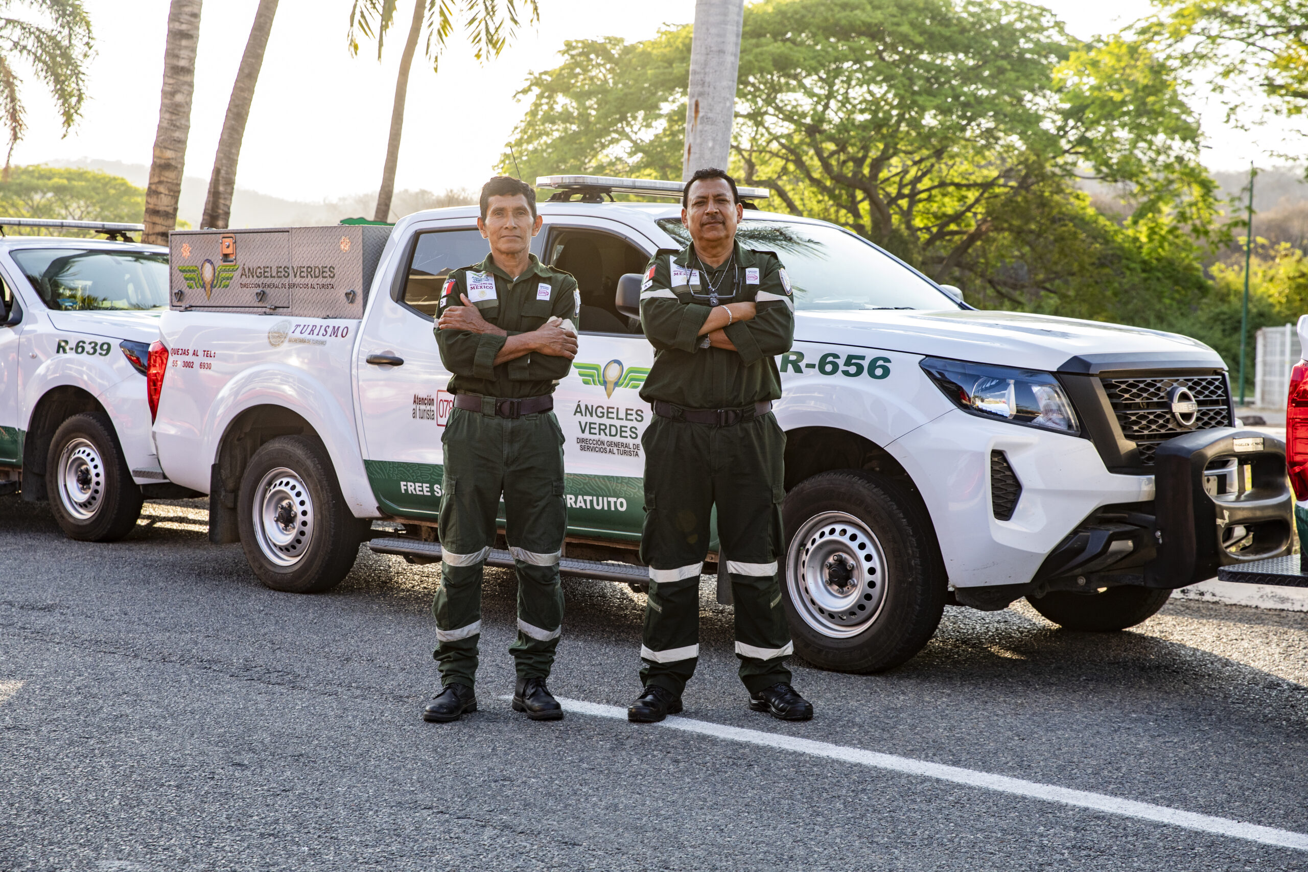 Refuerzan Ángeles Verdes acompañamiento de viajeros en carreteras