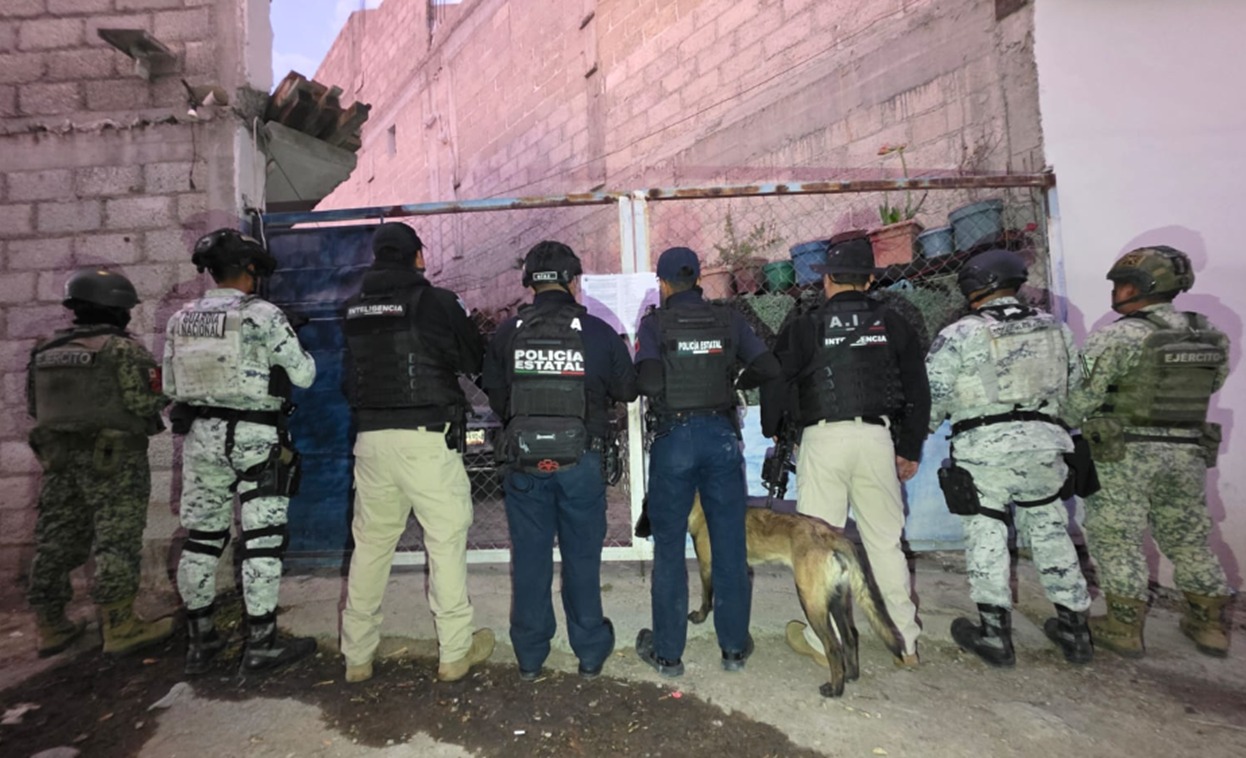 SSPH desmantela punto de narcomenudeo en Tolcayuca