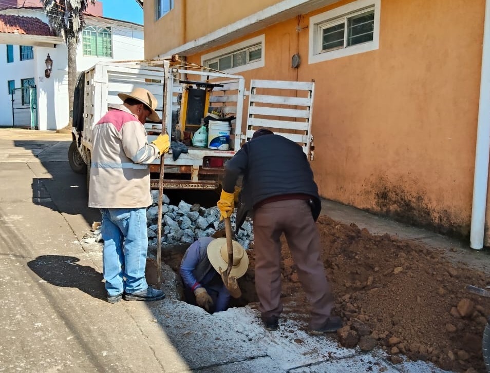 Repara APASMA infraestructura hidráulica para garantizar el abasto de agua