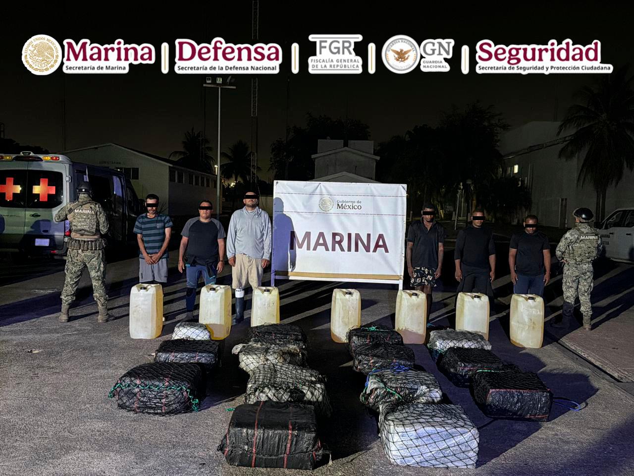 Golpe de 150 mdp al crimen organizado; Aseguran 650 kilos de cocaína en Michoacán