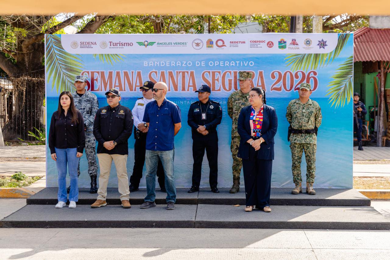 Arranca en Tulum el Operativo Semana Santa Segura 2026