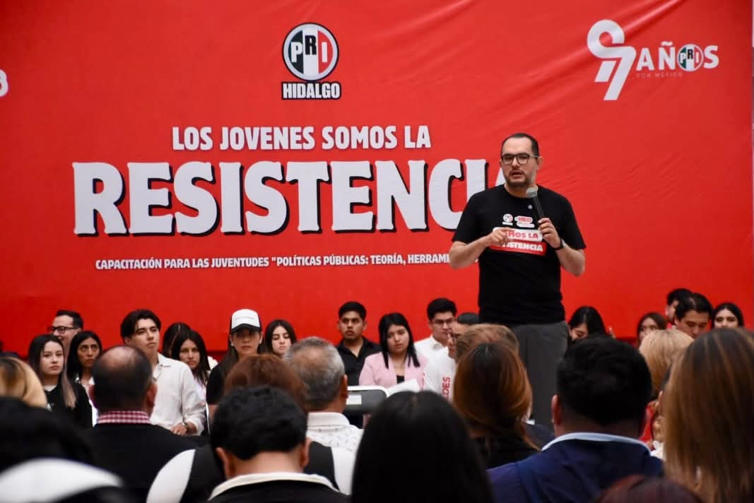Encabeza Marco Antonio Mendoza el encuentro «Somos la Resistencia» con liderazgos juveniles del PRI
