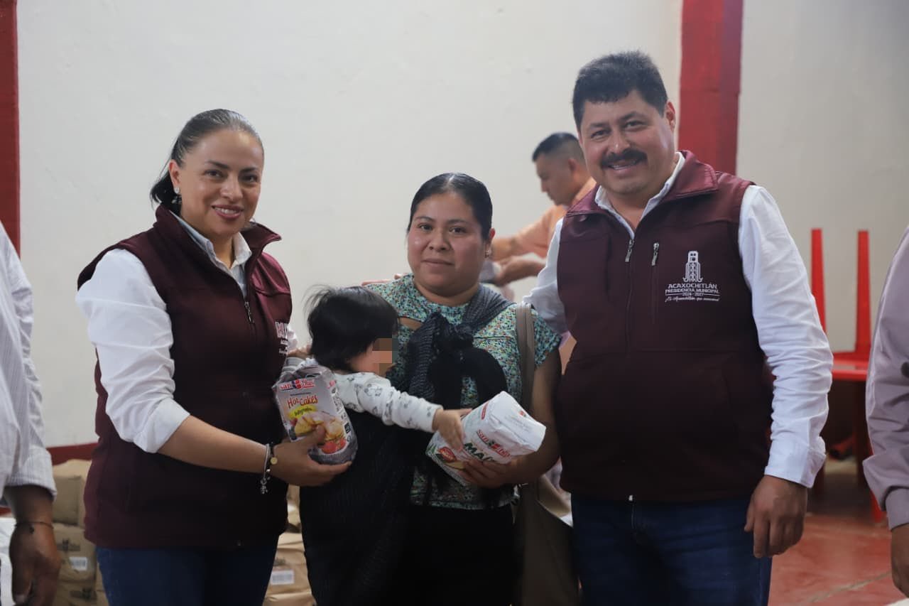 Fortalecen apoyo alimentario infantil en Acaxochitlán, Hidalgo