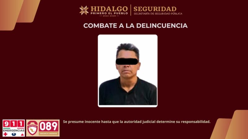 Policía Estatal asegura a implicados en robos a casa habitación en zona metropolitana