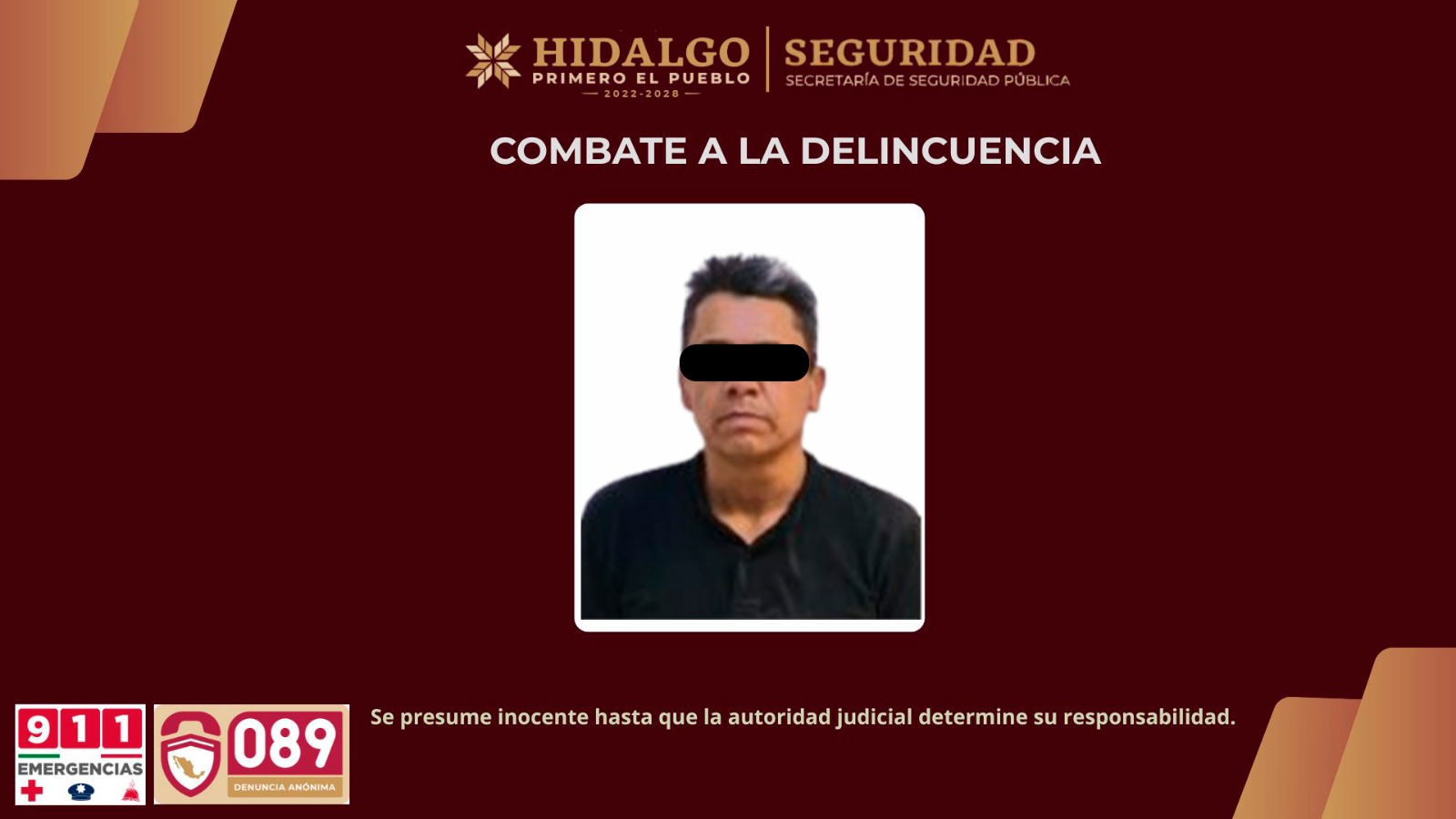 Policía Estatal asegura a implicados en robos a casa habitación en zona metropolitana