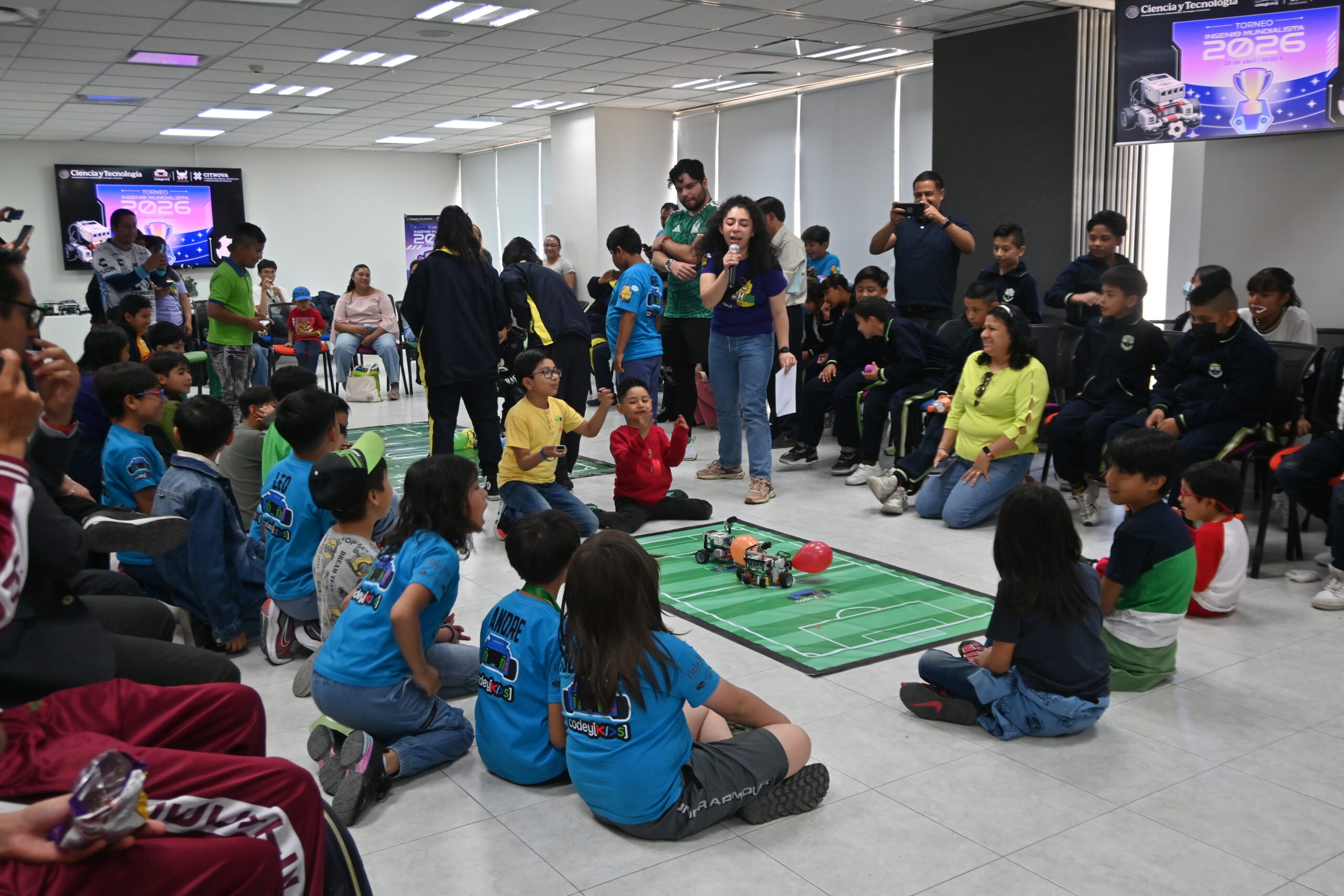 Hidalgo impulsa el conocimiento tecnológico con torneo de robots mundialista