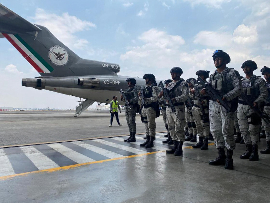 Refuerzan seguridad en Chihuahua con despliegue aéreo de 500 elementos federales