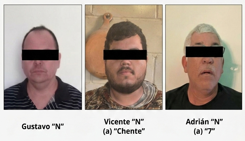 Detienen a tres integrantes de “Los Mayos” en operativo conjunto en Culiacán