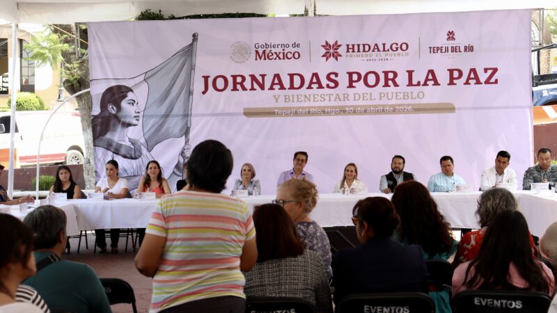 Mujeres víctimas de Tepeji recibieron respuesta del gobierno de Hidalgo