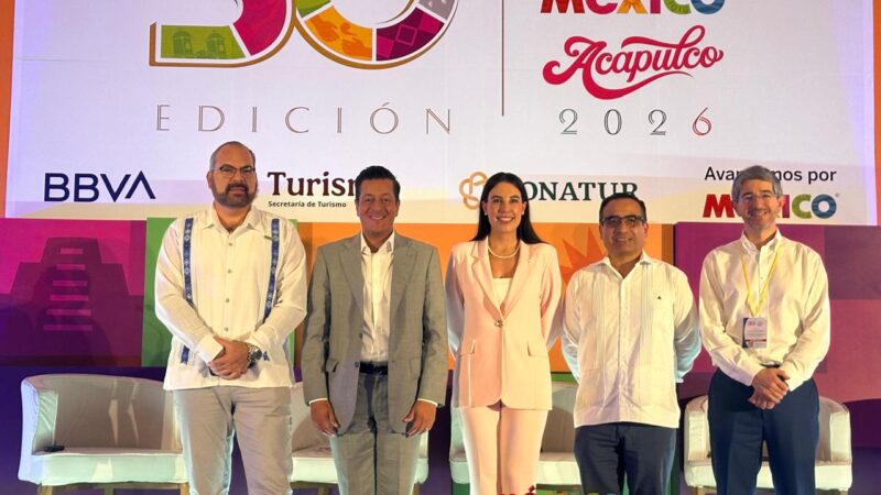 Anuncian 150 mdd de inversión turística para 773 proyectos en arranque del Tianguis Turístico 2026