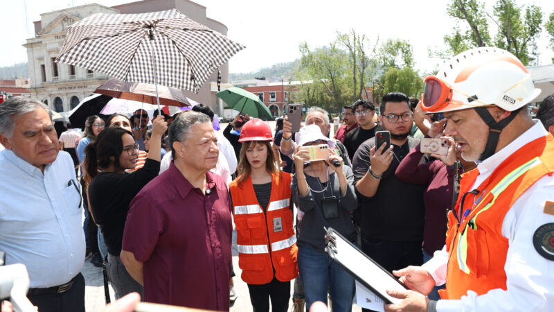Gobierno de Hidalgo participa en el Primer Simulacro Nacional 2026