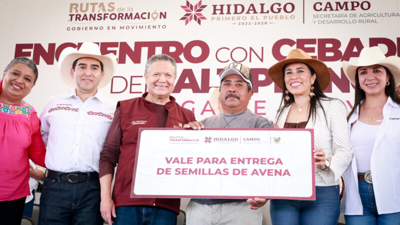 Todo el respaldo del gobierno del estado a cebaderos del Altiplano