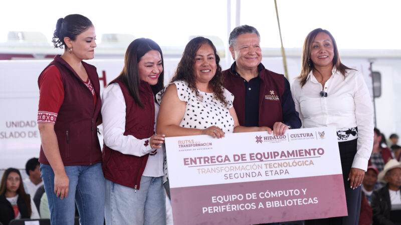 En Ajacuba, Menchaca Salazar subraya resultados de la transformación con obra y bienestar social