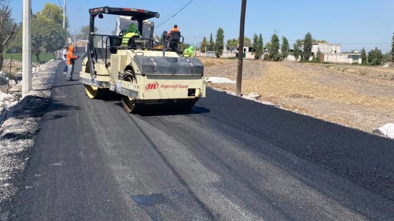 Transforma SIPDUS camino rural en vialidad pavimentada en localidad de Francisco I. Madero