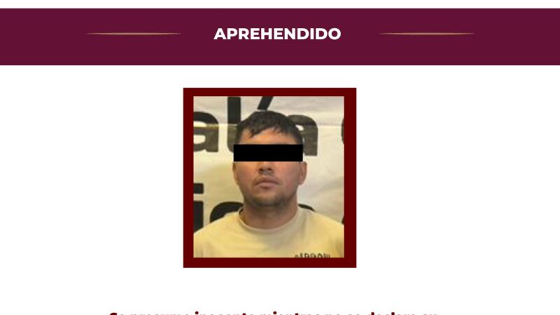 En Tizayuca fue detenido un hombre que era buscado por autoridades de Oaxaca