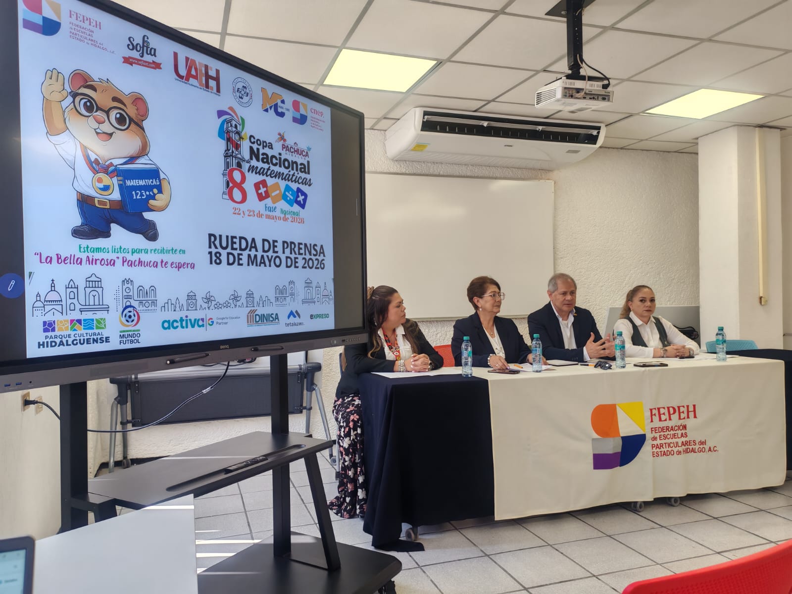 Pachuca se convierte en el epicentro de la agilidad mental con la 8va. Copa Nacional de Matemáticas Sofia XT