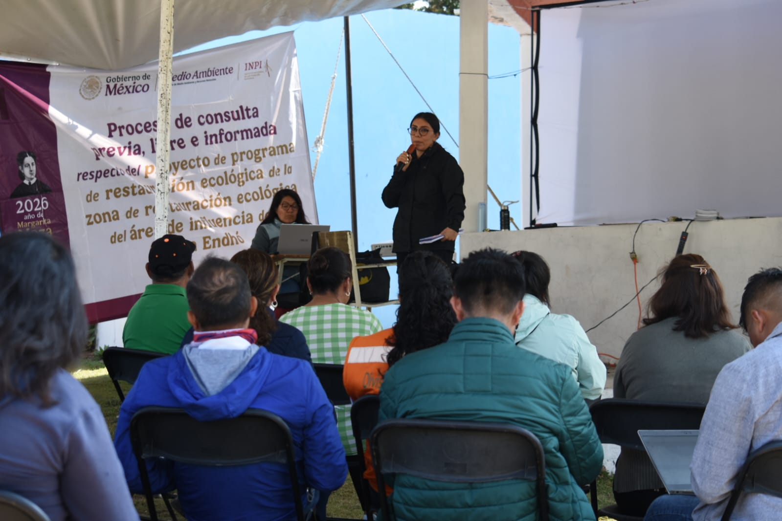 Avanza consulta a comunidades indígenas para restauración ambiental de la Presa Endhó