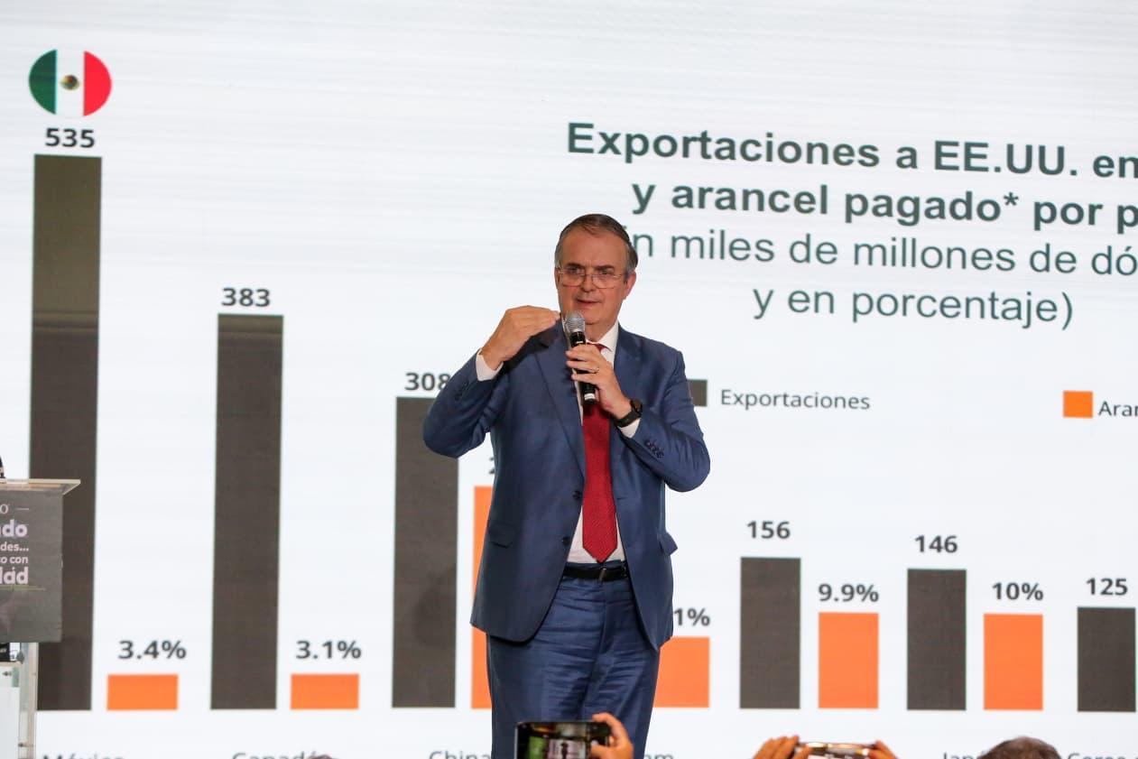 Descarta Ebrard tensiones en revisión del T-MEC; el tono es positivo, afirma