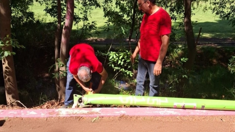 Refuerzan seguridad en el sendero intermuncipal tras intento de robo de infraestructura