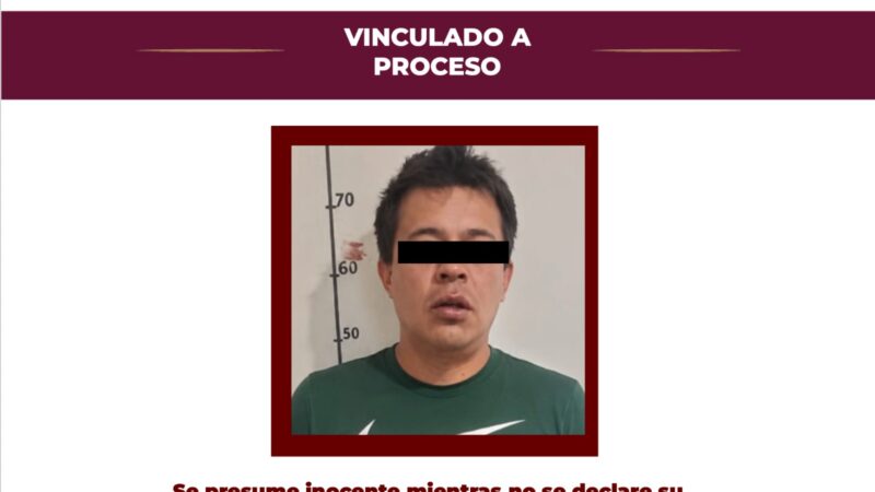 Vinculado a proceso probable responsable de feminicidio ocurrido en Actopan