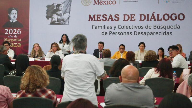 Gobierno federal refuerza diálogo con familias buscadoras del centro del país