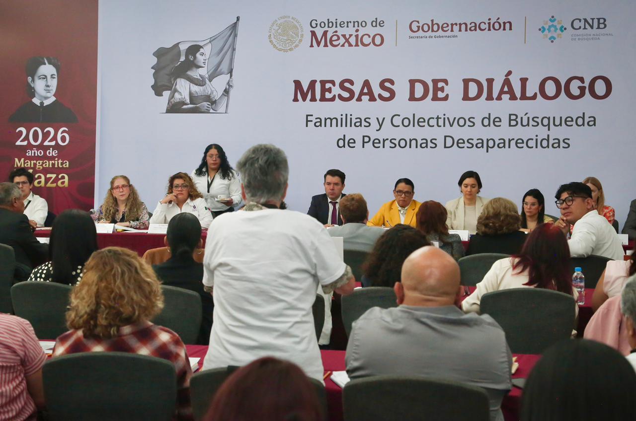 Gobierno federal refuerza diálogo con familias buscadoras del centro del país