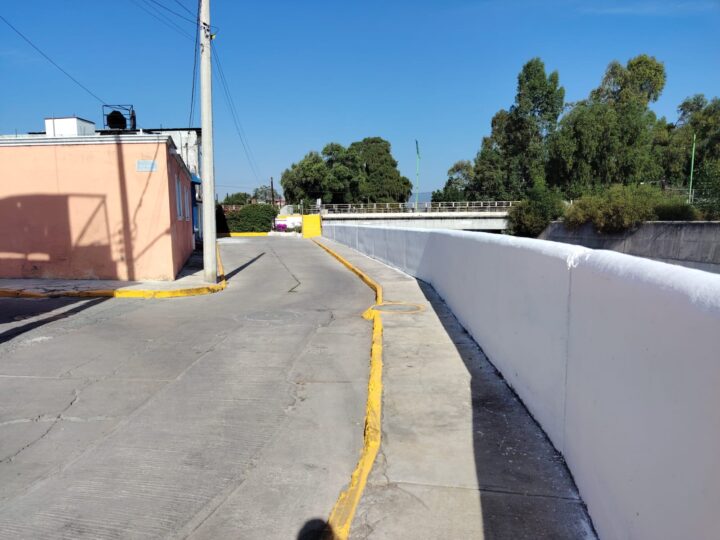 Embellecen espacios y áreas verdes en la colonia Estrella