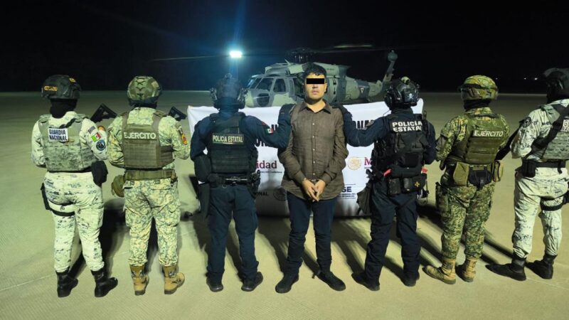 Capturan en Sinaloa a “Gabito”,  presunto operador clave de Los Chapitos