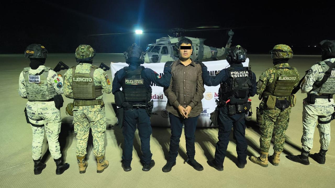 Capturan en Sinaloa a “Gabito”,  presunto operador clave de Los Chapitos